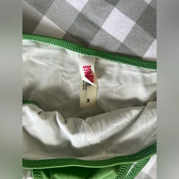 NWT Solid & Striped Tati Savana Green Bikini - Picture 7 of 9